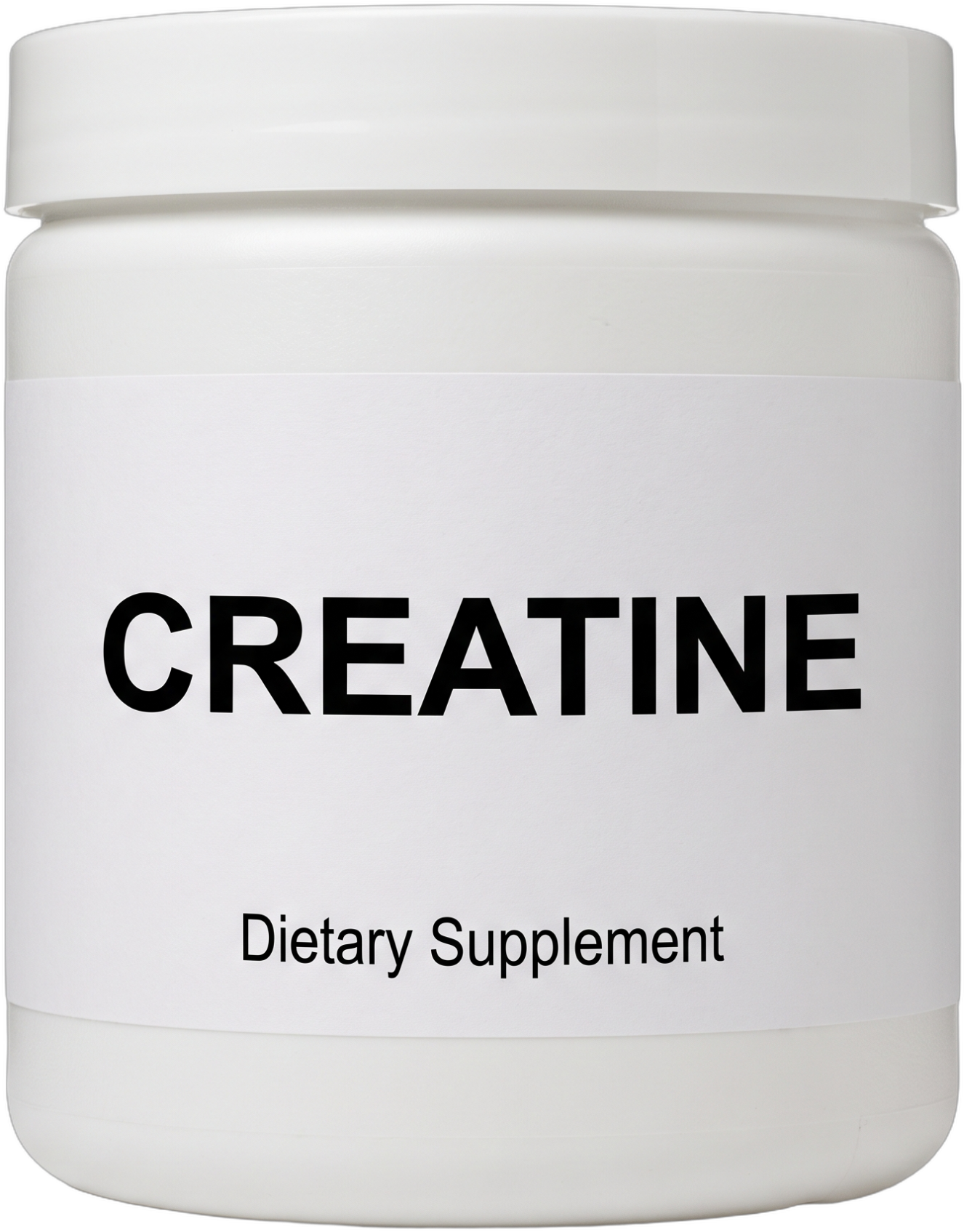 Typical creatine tub